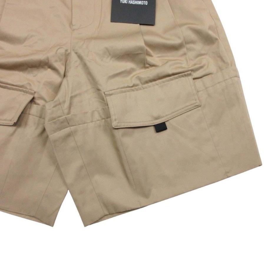 未使用 21ss YUKI HASHIMOTO ユウキハシモト カーゴショーツ 2タック 