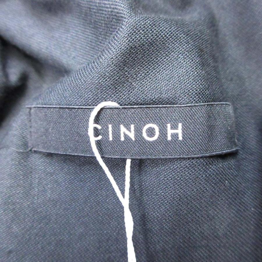 未使用 23SS CINOH チノ PE OX ELASTIC RELAX PANT ラインウエスト リラックスパンツ スラックス 46 カーキ グリーン系 メンズ 古着 中古 | CINOH | 05