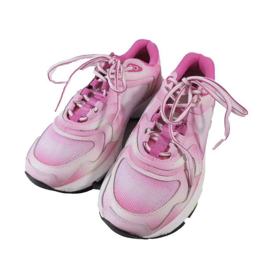 未使用 DIOR ディオール CD1 Tie Dye タイダイ テクニカル ローカット スニーカー ペイント グラデーション 靴 シューズ 40/25cm ピンク メンズ 古着 中古 |  | 02