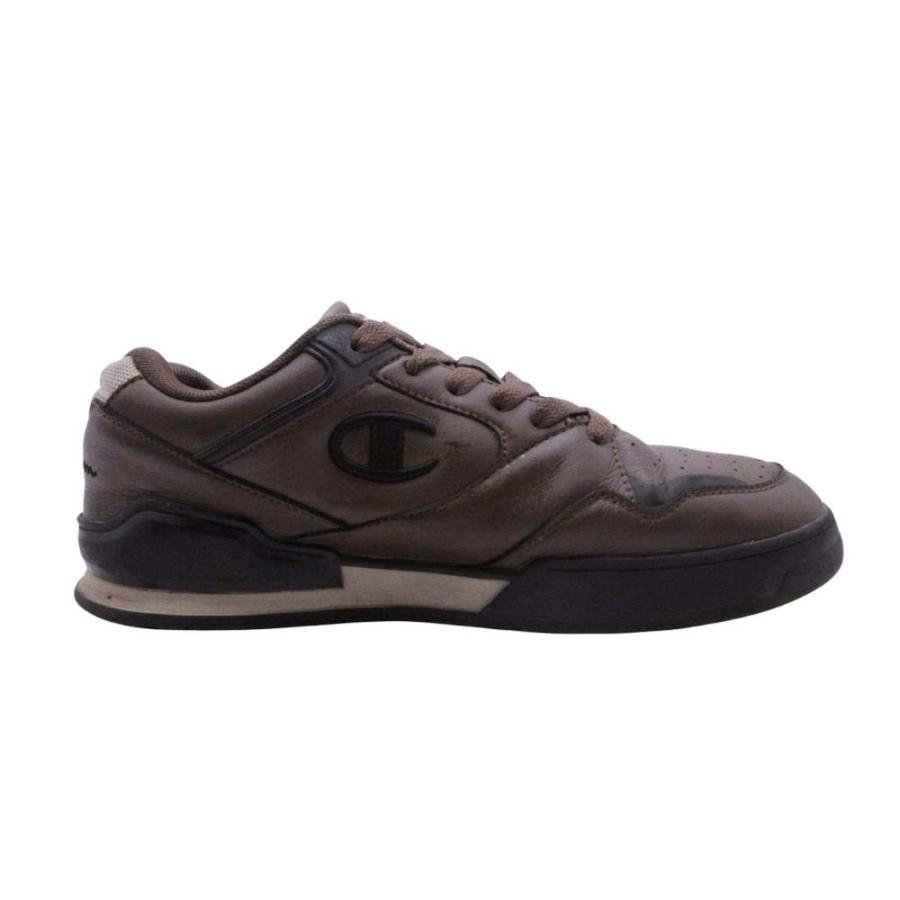 良品 Champion チャンピオン 3 Point Tech Low 3ポイントテック ローカット スニーカー シューズ 靴 26.5 茶 ブラウン メンズ 古着 中古 | Champion | 03