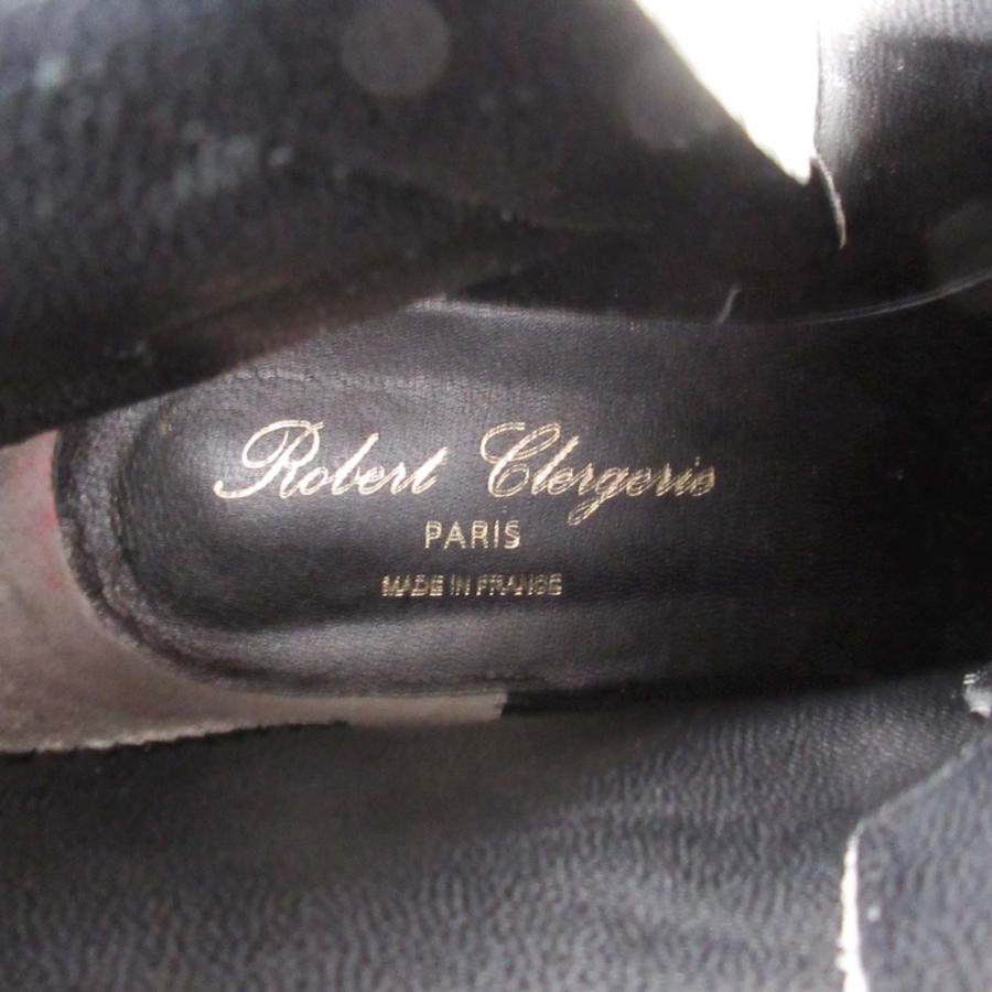 良品 ROBERT CLERGERIE ロベールクレジュリー レースアップ ショートブーツ シューズ フランス製 38/24.5cm 白 ホワイト レディース 古着 中古 | Robert Clergerie | 05