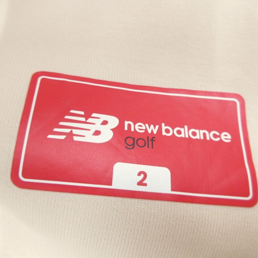美品 NEW BALANCE ニューバランス ミニ スカート ボトムス スポーツ ゴルフ ウェア スウェット ストレッチ サイズ2 ベージュ レディース 古着 中古 | New Balance | 05