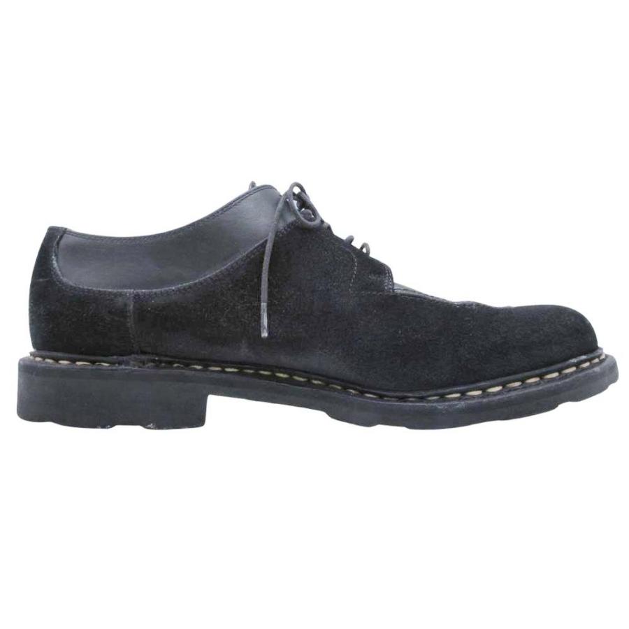 美品 Paraboot × UNUSED パラブーツ × アンユーズド AVIGNON アヴィニョン レザー シューズ 靴 スエード 8 1/2 ブラック メンズ 古着 中古 | Paraboot | 01