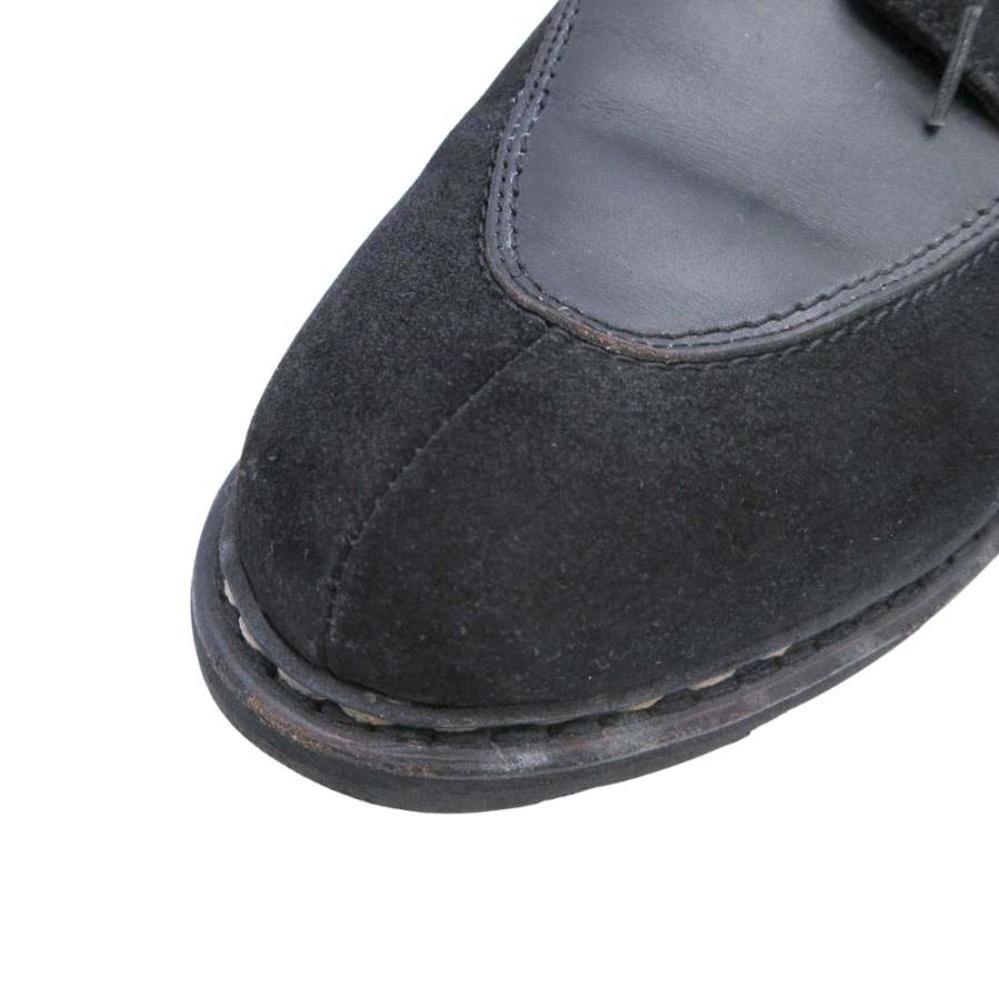 美品 Paraboot × UNUSED パラブーツ × アンユーズド AVIGNON アヴィニョン レザー シューズ 靴 スエード 8 1/2 ブラック メンズ 古着 中古 | Paraboot | 05