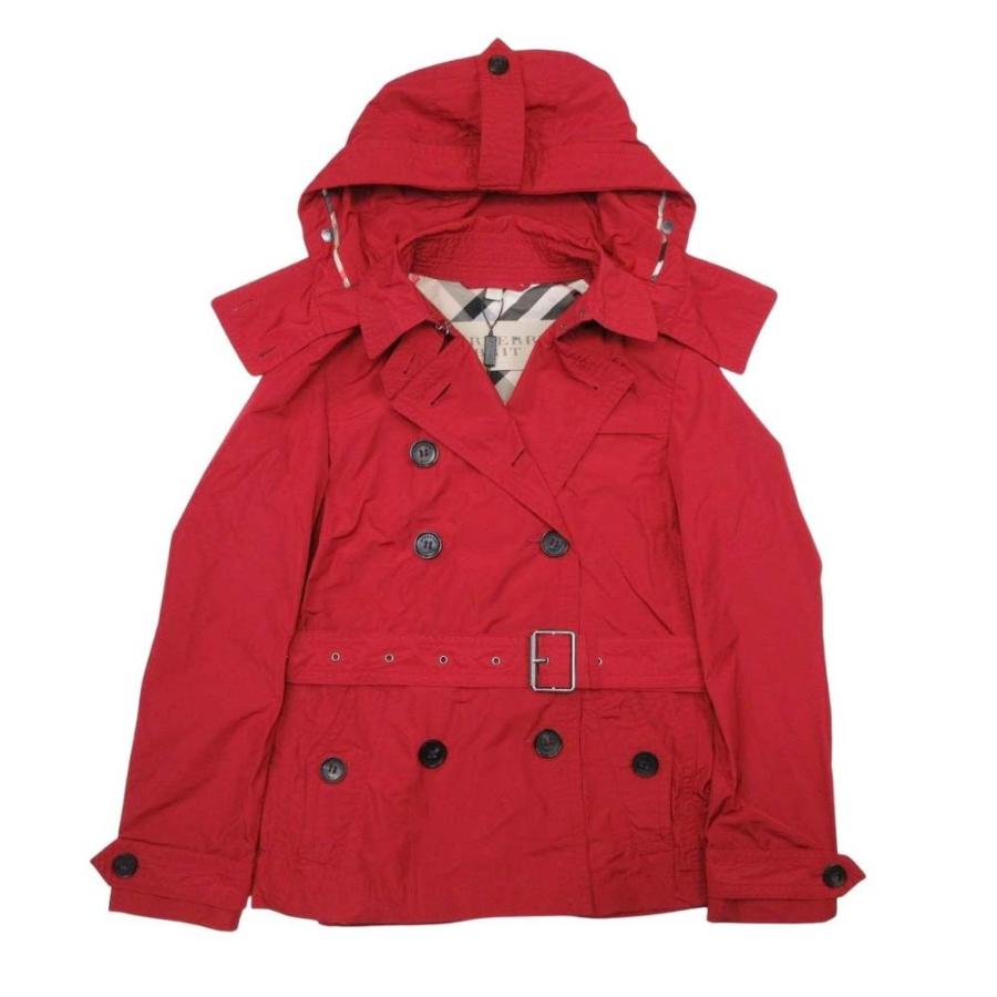 【美品】高級 薄手 バーバリー ブリット トレンチコート BURBERRY（バーバリー） 美品 BURBERRY BRIT バーバリーブリット 4way