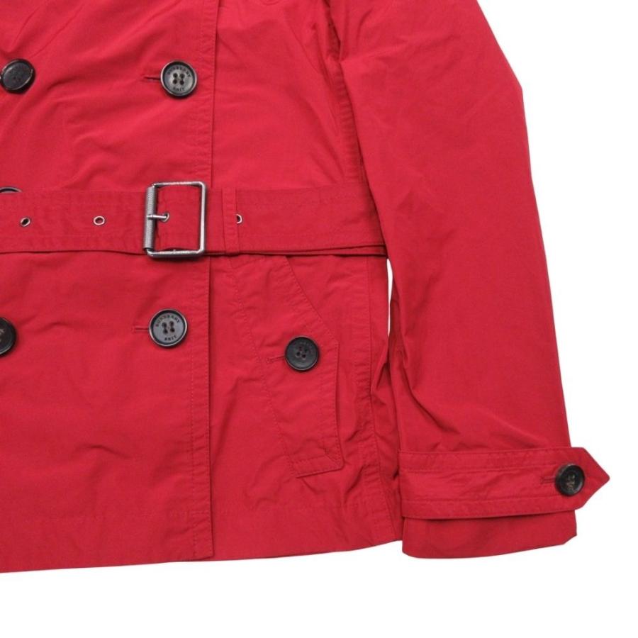 BURBERRY BRIT バーバリー トレンチコート レッド BURBERRY（バーバリー） 美品 BURBERRY BRIT バーバリーブリット 4way