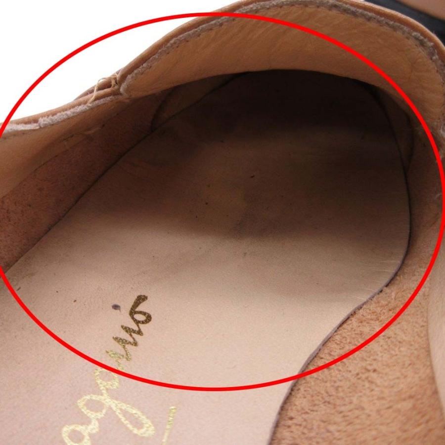 良品 Salvatore Ferragamo サルヴァトーレフェラガモ ラウンドトゥ ローファー スリッポン シューズ 靴 5.5/22.5 キャメル レディース 古着 中古 |  | 08