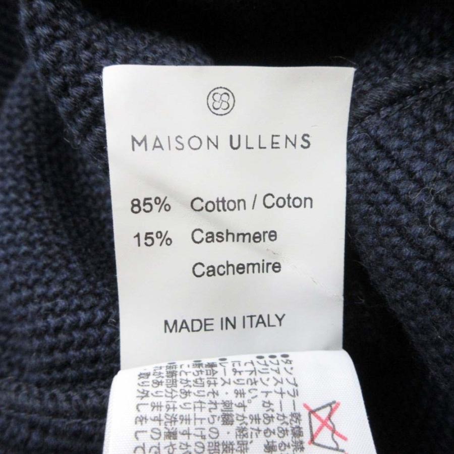 美品 MAISON ULLENS メゾンユーレンス コットンカシミヤ ハーフ ピーコート Pコート ジャケット アウター XS 紺 レディース 古着 中古 |  | 06