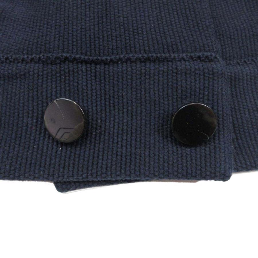 美品 MAISON ULLENS メゾンユーレンス コットンカシミヤ ハーフ ピーコート Pコート ジャケット アウター XS 紺 レディース 古着 中古 |  | 07