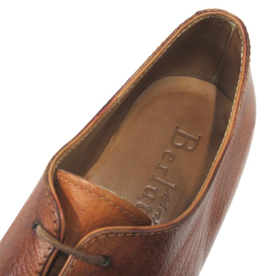 良品 Berluti ベルルッティ レザー ドレス ビジネス シューズ 革靴 サイズ5.5 25cm 茶 ブラウン メンズ 古着 中古 | Berluti | 05