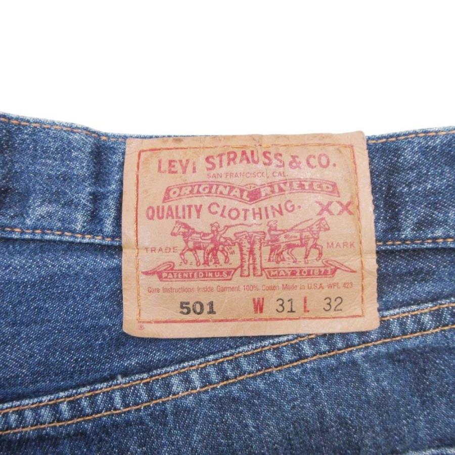 美品 97年 90s Levi’s リーバイス USA製 501 デニム パンツ ジーンズ USA製 vintage ヴィンージ W31 L32 インディゴ メンズ 古着 中古 | Levi's | 06