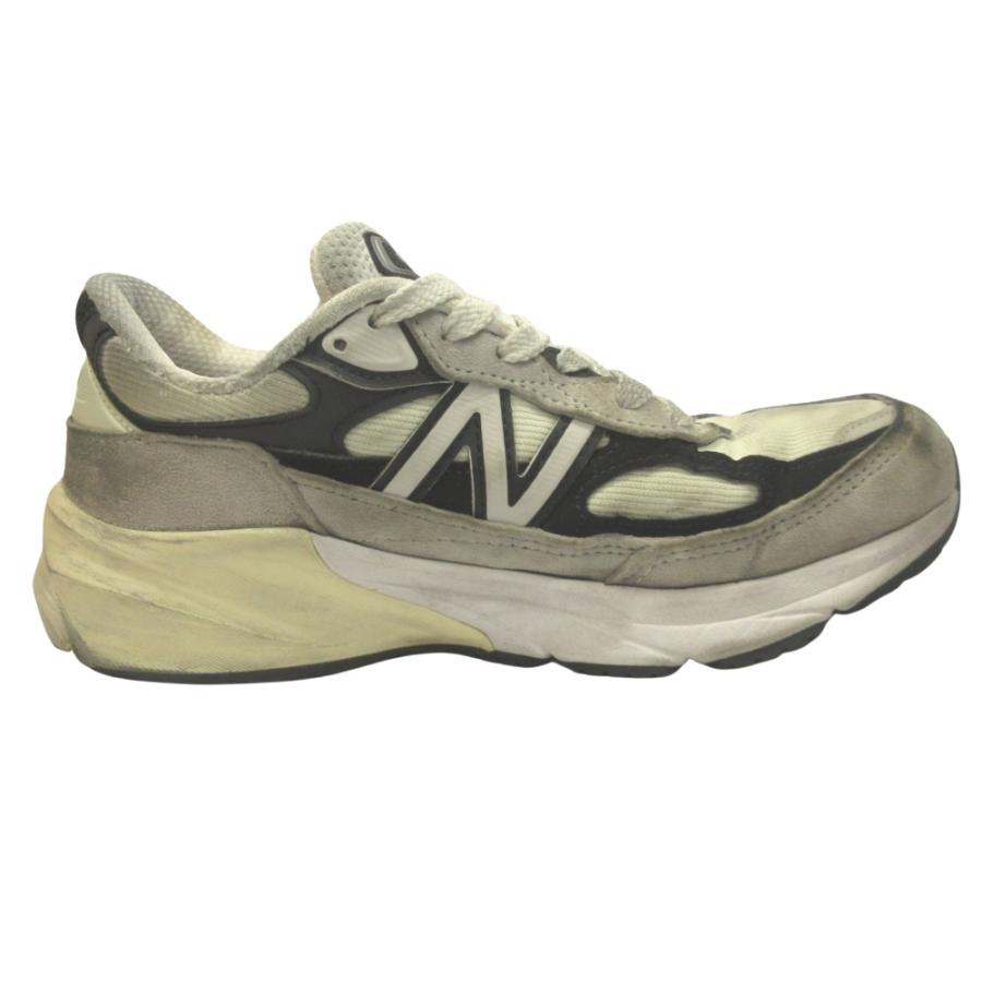 New Balance ニューバランス 990v6 スニーカー シューズ 靴 ローカット USA製 U990TG6 23cm グレー ブラック レディース 古着 中古 | New Balance | 01