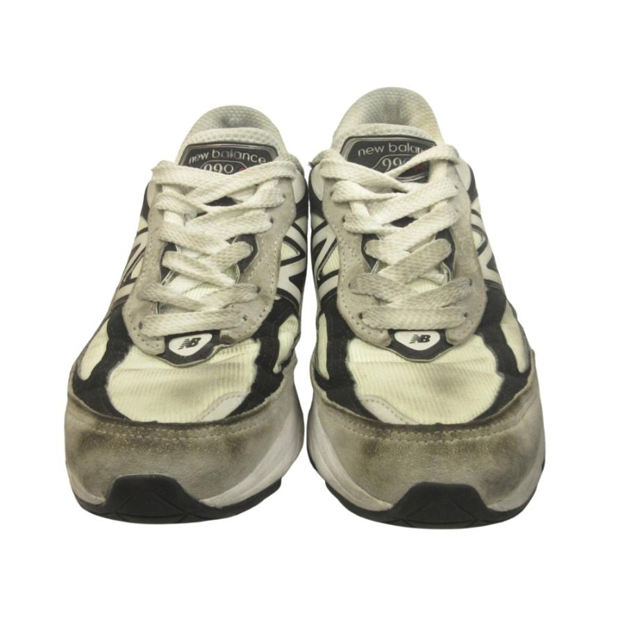 New Balance ニューバランス 990v6 スニーカー シューズ 靴 ローカット USA製 U990TG6 23cm グレー ブラック レディース 古着 中古 | New Balance | 03