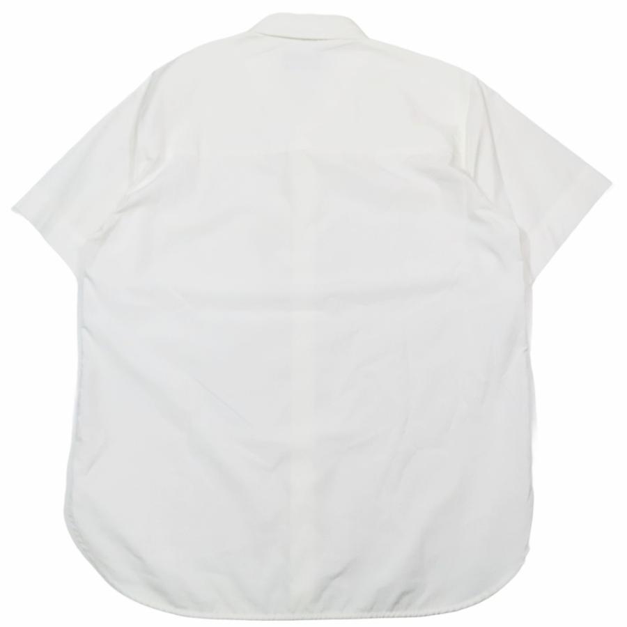美品 24SS CINOH チノ FINX MASON HALF SLEEVE SHIRT シャツ カットソー ブラウス 半袖 コットン 46 ホワイト メンズ 古着 中古 | CINOH | 01