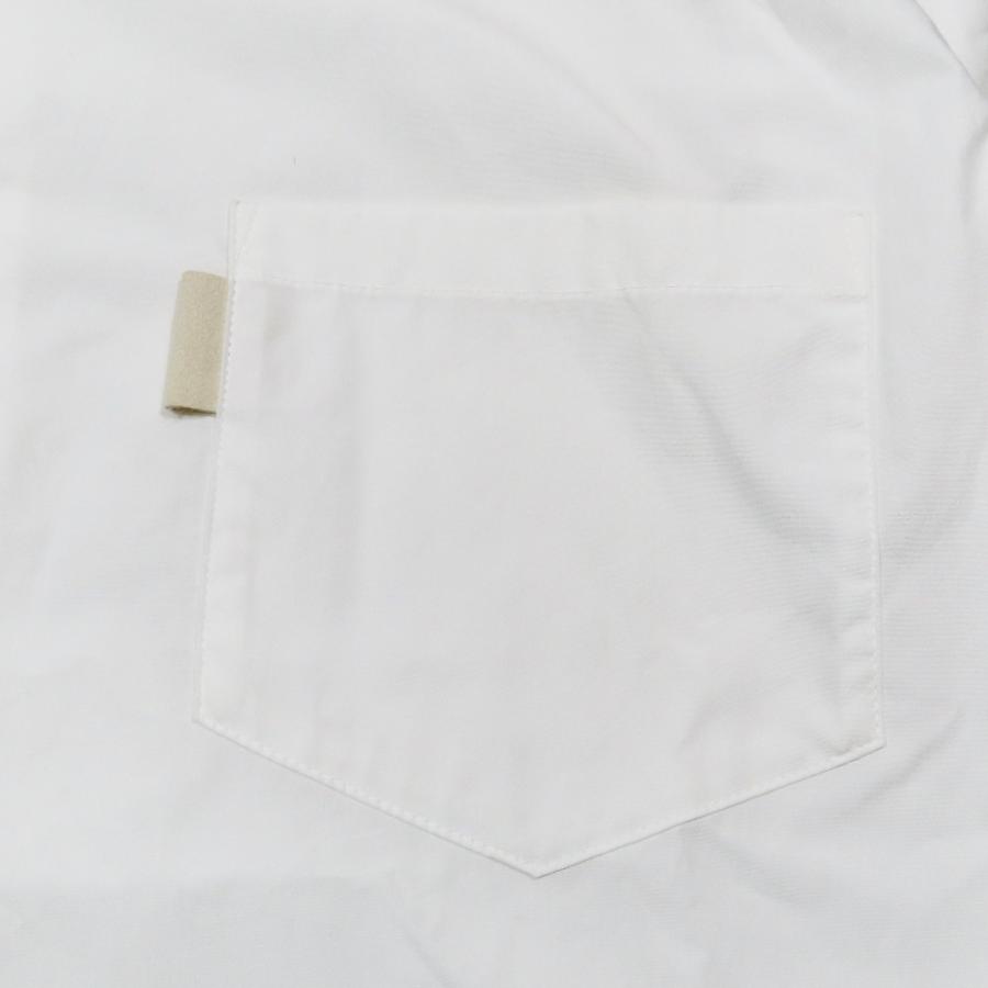 美品 24SS CINOH チノ FINX MASON HALF SLEEVE SHIRT シャツ カットソー ブラウス 半袖 コットン 46 ホワイト メンズ 古着 中古 | CINOH | 04