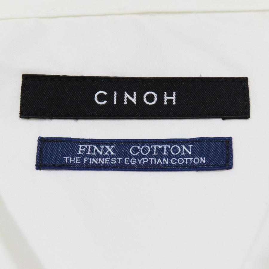 美品 24SS CINOH チノ FINX MASON HALF SLEEVE SHIRT シャツ カットソー ブラウス 半袖 コットン 46 ホワイト メンズ 古着 中古 | CINOH | 06