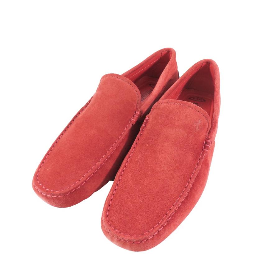 未使用 TOD'S トッズ Ferrari フェラーリ スエード ゴンミーニ