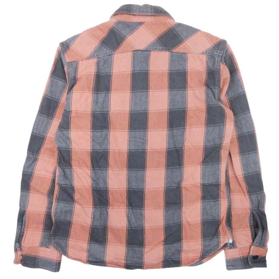 美品 JELADO ジェラード Union Worker Shirt チェック ユニオンワークシャツ カットソー トップス コットン 15 茶 グレー メンズ 古着 中古 | JELADO | 01