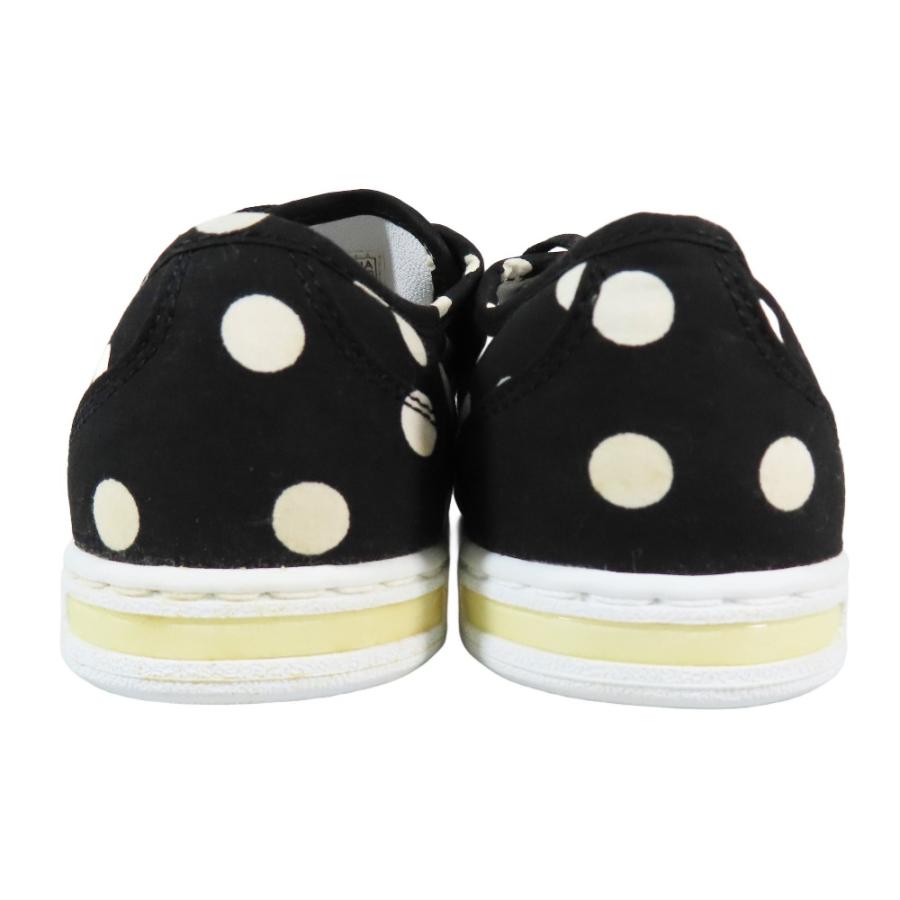 未使用 DOLCE&GABBANA ドルチェアンドガッバーナ キッズ 子供靴 ドット柄 ローカット スニーカー キャンバス シューズ 29 黒 キッズ 古着 中古 | DOLCE&GABBANA | 02