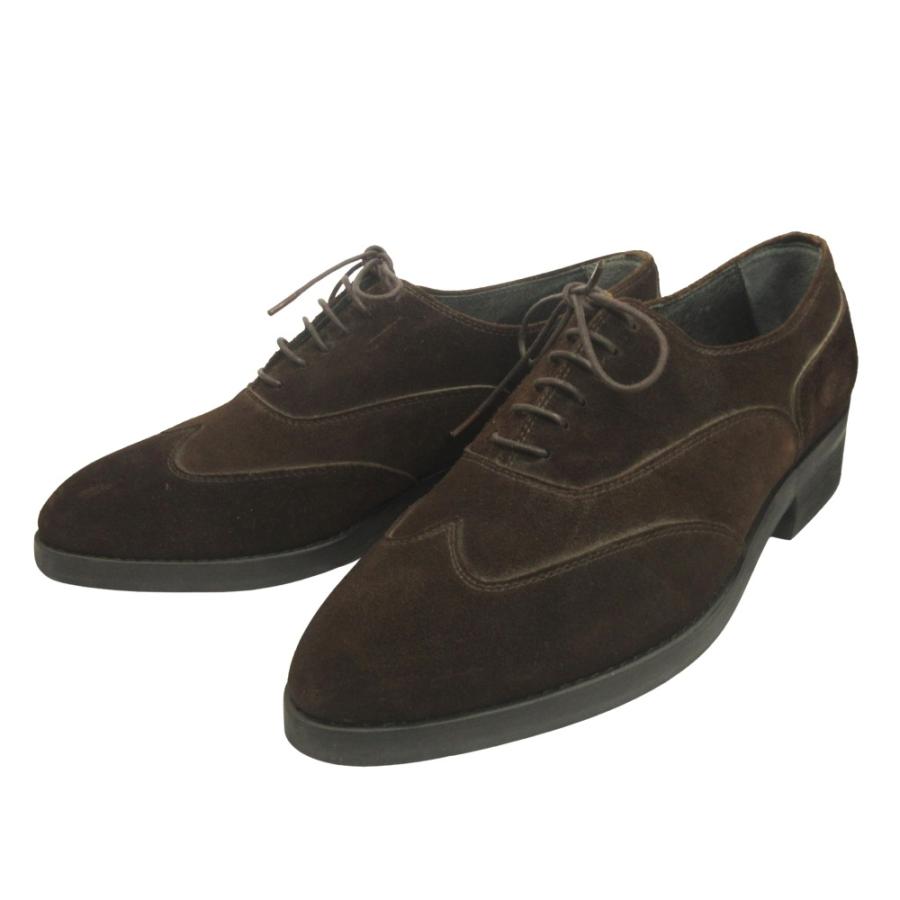 良品 Jean Paul GAULTIER HOMME ジャンポールゴルチエ オム スエード レザー ドレス シューズ 靴 ヴィンテージ 7.5 25.5cm ブラウン メンズ 古着 中古 |  | 02