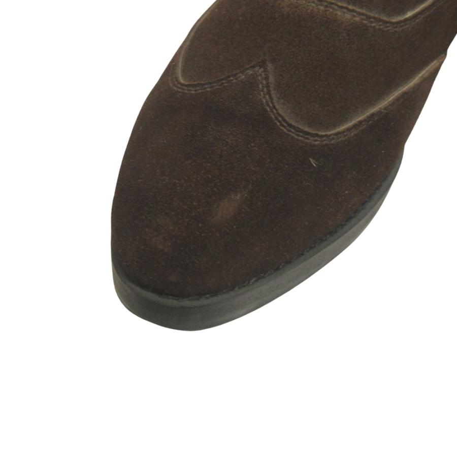 良品 Jean Paul GAULTIER HOMME ジャンポールゴルチエ オム スエード レザー ドレス シューズ 靴 ヴィンテージ 7.5 25.5cm ブラウン メンズ 古着 中古 |  | 05