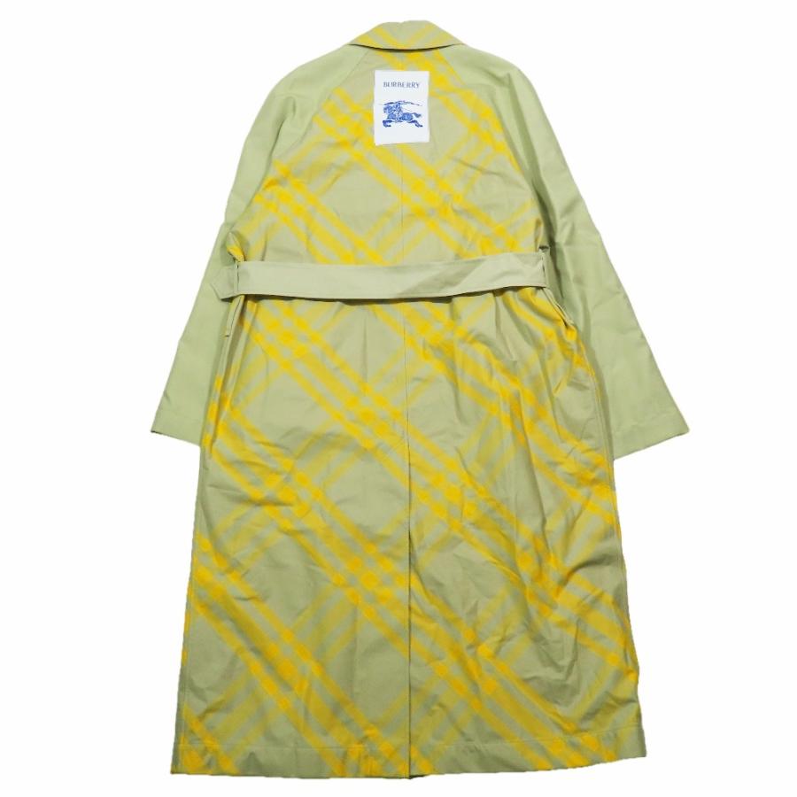未使用 BURBERRY バーバリー ダニエル・リー リバーシブル トレンチコート ジャケット チェック柄 52 サンドベージュ イエロー 8078722 メンズ 古着 中古 | BURBERRY | 01