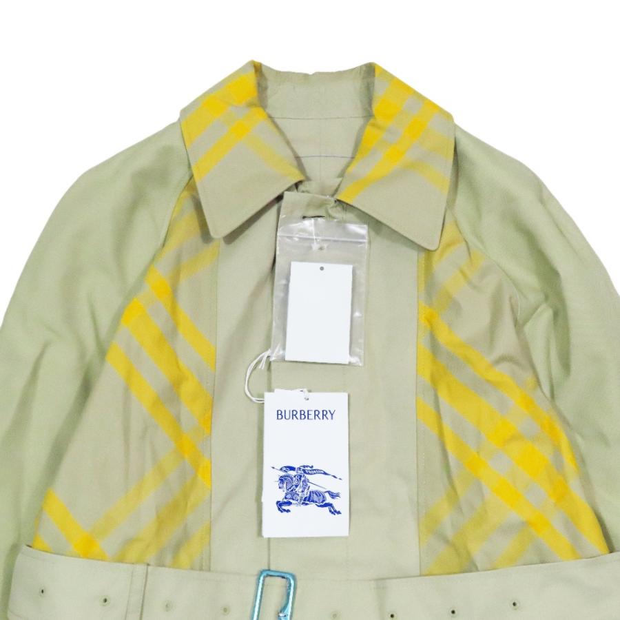 未使用 BURBERRY バーバリー ダニエル・リー リバーシブル トレンチコート ジャケット チェック柄 52 サンドベージュ イエロー 8078722 メンズ 古着 中古 | BURBERRY | 02