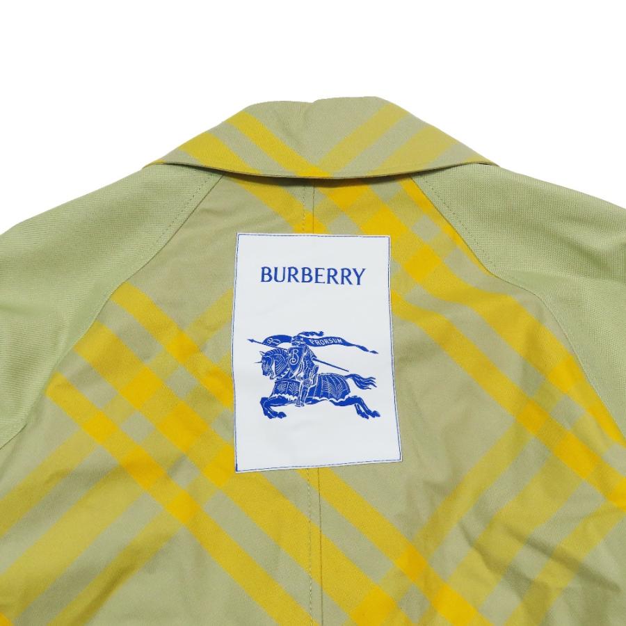 未使用 BURBERRY バーバリー ダニエル・リー リバーシブル トレンチコート ジャケット チェック柄 52 サンドベージュ イエロー 8078722 メンズ 古着 中古 | BURBERRY | 05