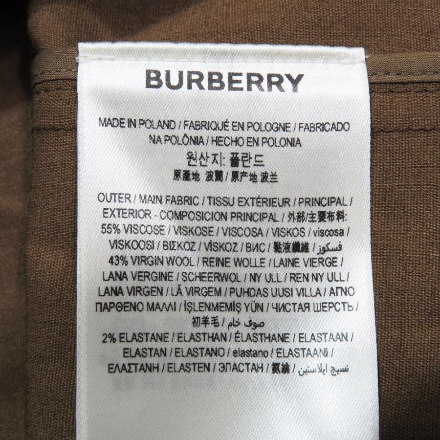 未使用 BURBERRY バーバリー ロングスカート タイトスカート ラップスカート ベルト ロゴボタン ボトムス 8042105 ブラウン 40 レディース 古着 中古 | BURBERRY | 07