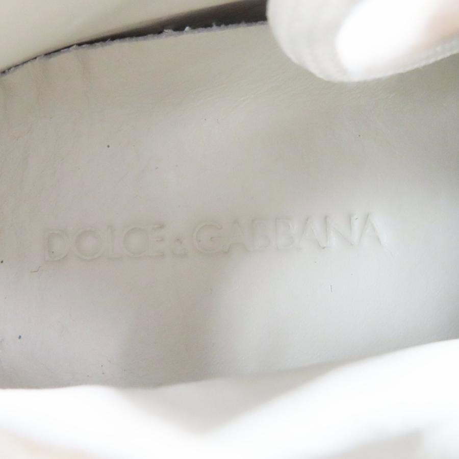 未使用 DOLCE&GABBANA ドルチェアンドガッバーナ キッズ 子供靴 ハイカット スニーカー シューズ DGロゴ 25 ベージュ キッズ 古着 中古 | DOLCE&GABBANA | 06