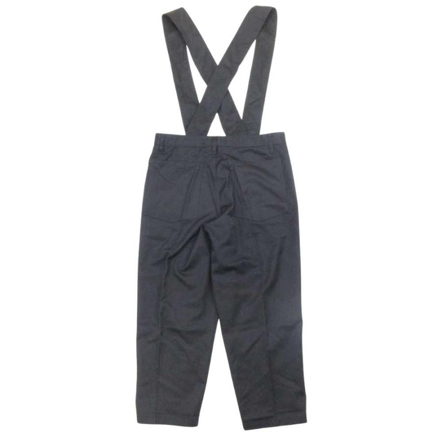 美品 18ss COMME DES GARCONS GIRL コムデギャルソンガール ウールサロペット パンツ オーバーオール S 黒 ブラック レディース 古着 中古 | COMME des GARCONS GIRL | 01