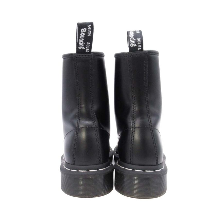良品 DR. MARTENS ドクターマーチン 1460 ホワイトステッチ 8 ホールブーツ シューズ 靴 スムースレザー UK3/22.0 黒 ブラック レディース 古着 中古 | Dr.Martens | 03