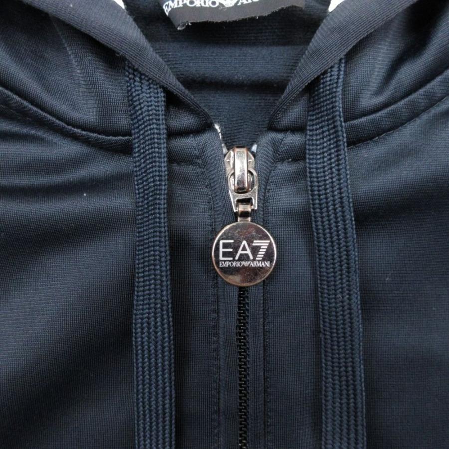 EA7 美品 EMPORIO ARMANI エンポリオアルマーニ ジップアップ パーカー