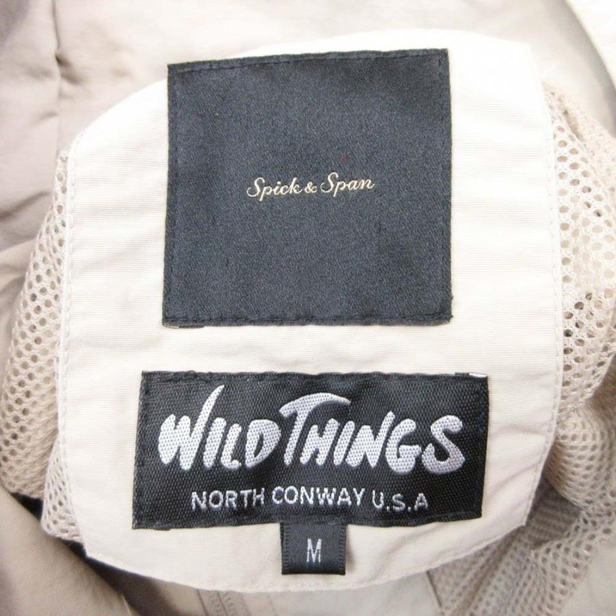 美品 Spick&Span x WILD THINGS スピックアンドスパン ワイルドシングス マウンテンパーカー ジャケット ブルゾン M ベージュ レディース 古着 中古 |  | 05