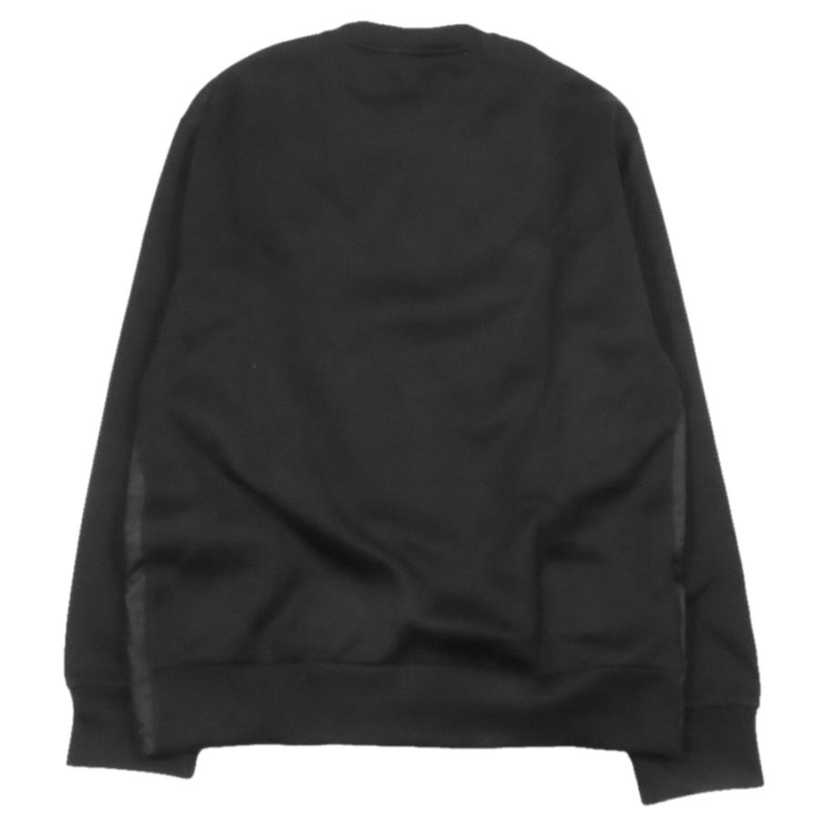 新品同様 22aw PRADA プラダ トライアングルロゴ スウェット 三角ロゴプレート トレーナー RE-NYLON ナイロン 切替 UJL30A XS ブラック メンズ 古着 中古の画像