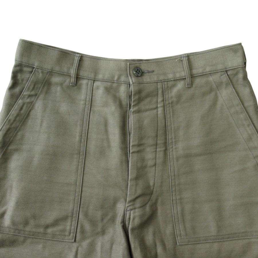 美品 22AW HYKE ハイク バックサテン ベイカー パンツ ミリタリー サイズ5 XXL オリーブ メンズ レディース 古着 中古 | HYKE | 02