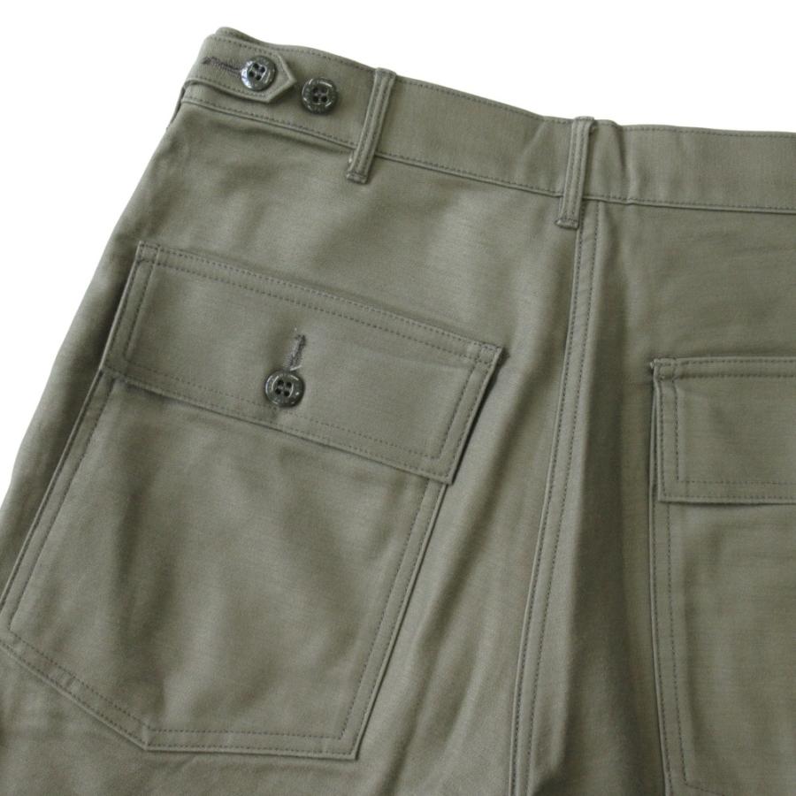 美品 22AW HYKE ハイク バックサテン ベイカー パンツ ミリタリー サイズ5 XXL オリーブ メンズ レディース 古着 中古 | HYKE | 03