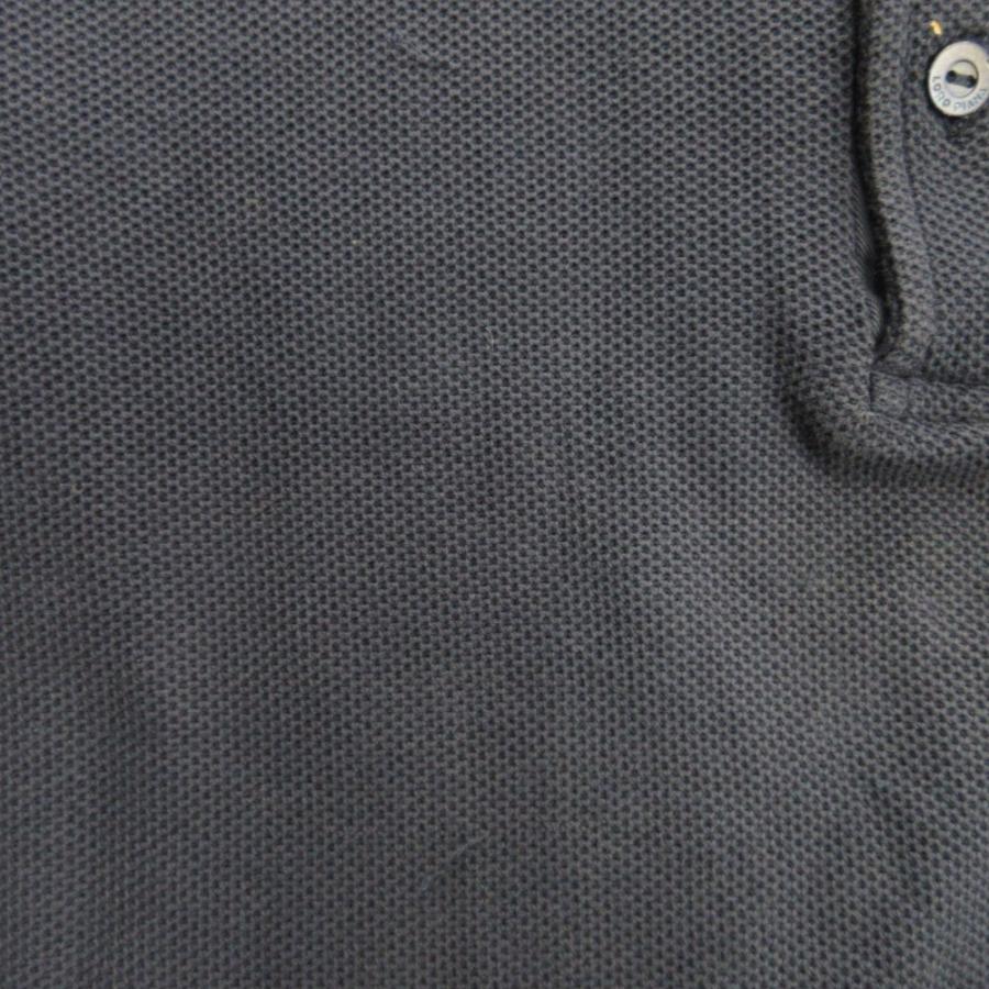 Loro Piana ロロピアーナ ロング ポロシャツ カットソー 長袖 無地 L ネイビー メンズ 古着 中古 | Loro Piana | 03