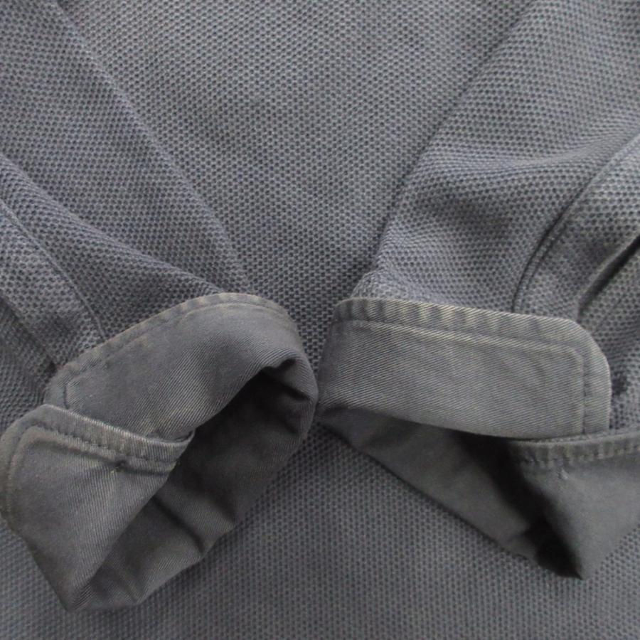 Loro Piana ロロピアーナ ロング ポロシャツ カットソー 長袖 無地 L ネイビー メンズ 古着 中古 | Loro Piana | 05