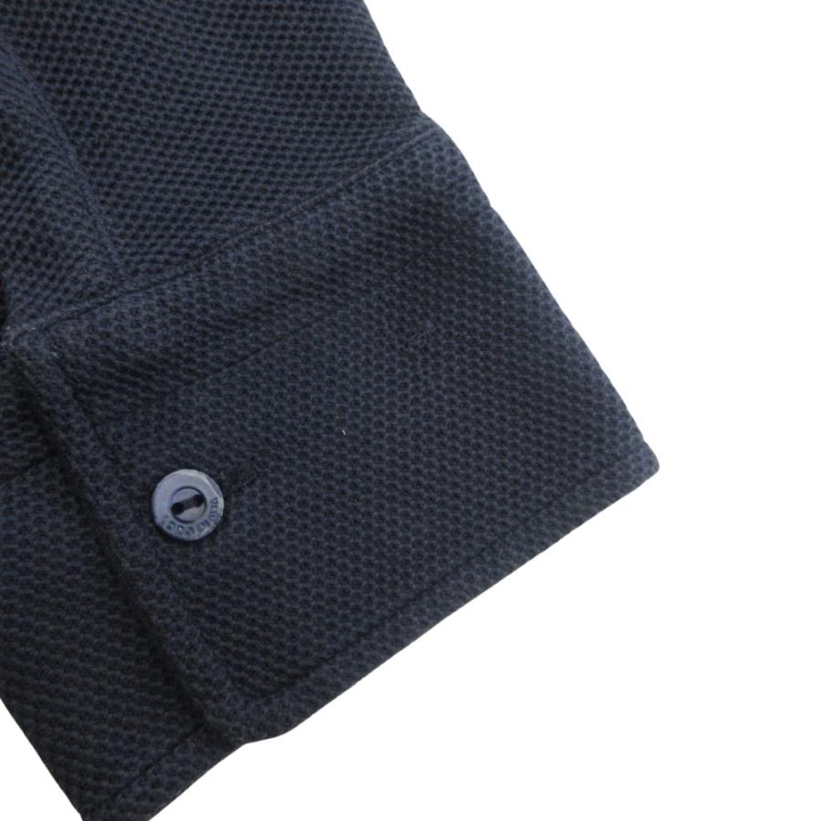 Loro Piana ロロピアーナ ロング ポロシャツ カットソー 長袖 無地 L ネイビー メンズ 古着 中古 | Loro Piana | 07