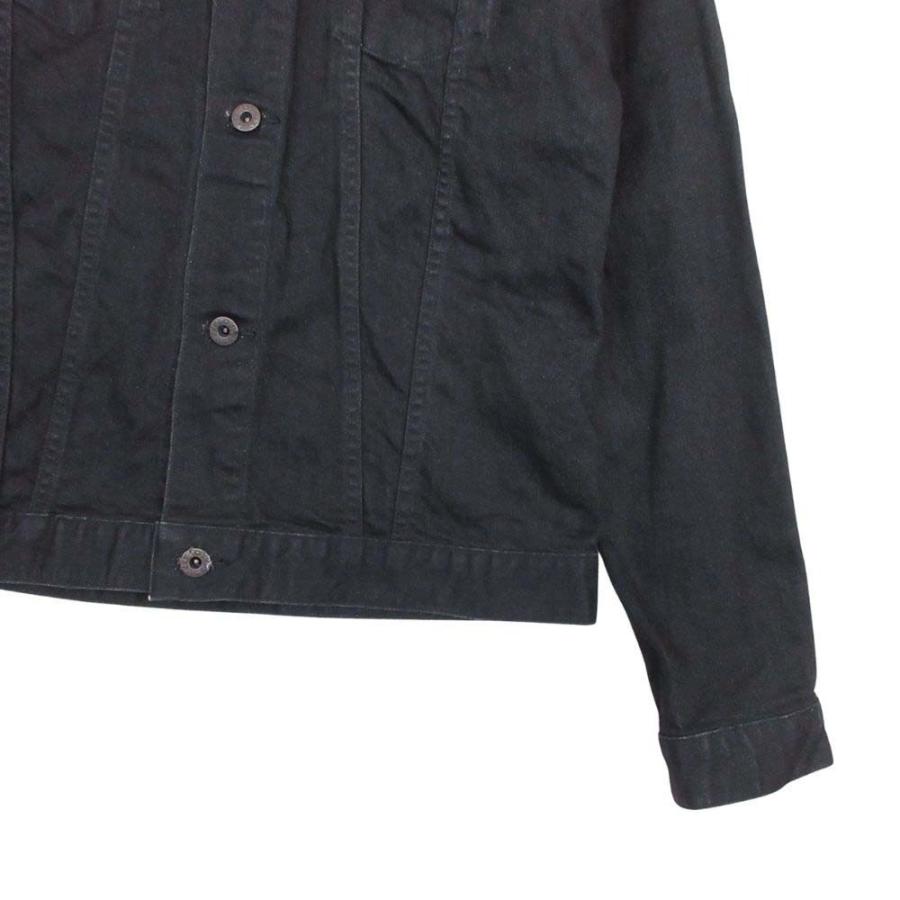 美品 KURO SEWING OIKAWA DENIM クロ オイカワデニム 3rd デニムジャケット Gジャン ジージャン カバーオール ブルゾン 0 黒 ブラック メンズ 古着 中古 | KURO | 03