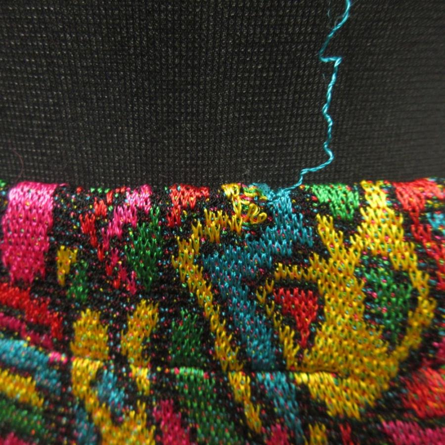 良品 MISSONI ミッソーニ 90's ニット セットアップ カットソー シャツ スカート 総柄 ヴィンテージ 42 マルチカラー レディース 古着 中古 | MISSONI | 07