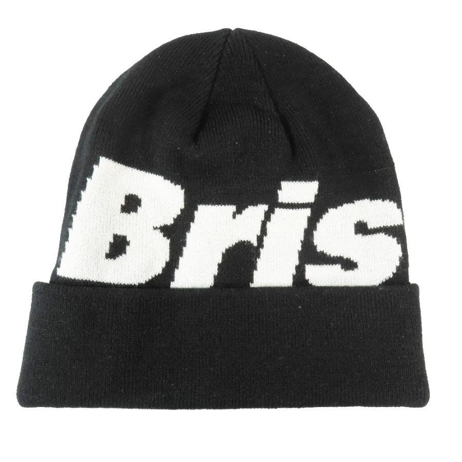 美品 23AW F.C.R.B. エフシーアールビー BIG LOGO KNIT CAP ニットキャップ ニット帽 ビーニー 帽子 ロゴ ブラック F メンズ 古着 中古 | F.C.Real Bristol | 01