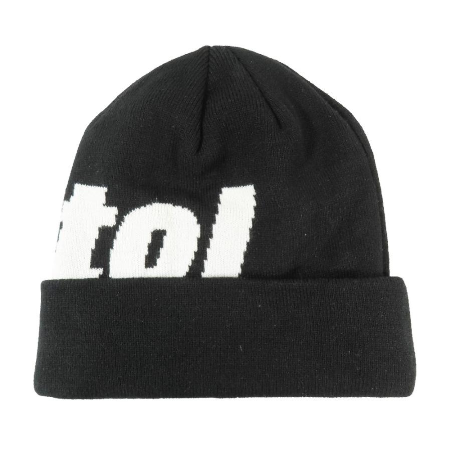 美品 23AW F.C.R.B. エフシーアールビー BIG LOGO KNIT CAP ニットキャップ ニット帽 ビーニー 帽子 ロゴ ブラック F メンズ 古着 中古 | F.C.Real Bristol | 02