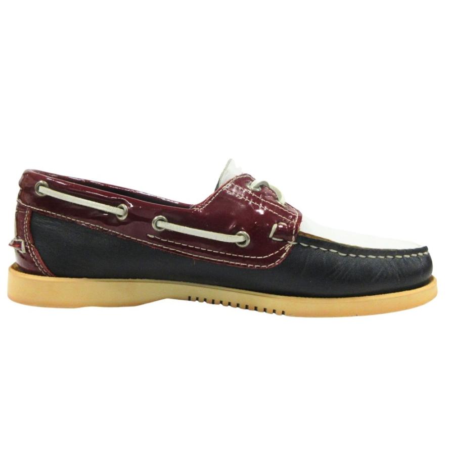 良品 Paraboot パラブーツ ビームス 別注 BARTH バース デッキ シューズ ローファー 靴 レザー トリコロール サイズ6.5 25cm メンズ 古着 中古 | Paraboot | 01