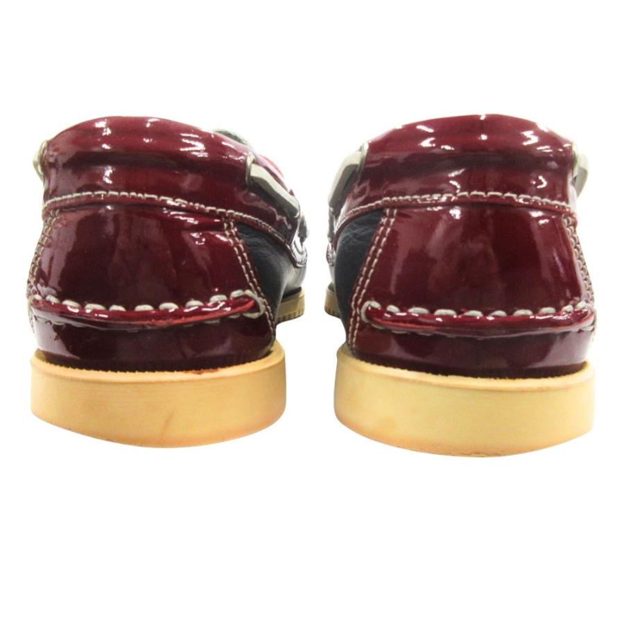 良品 Paraboot パラブーツ ビームス 別注 BARTH バース デッキ シューズ ローファー 靴 レザー トリコロール サイズ6.5 25cm メンズ 古着 中古 | Paraboot | 04
