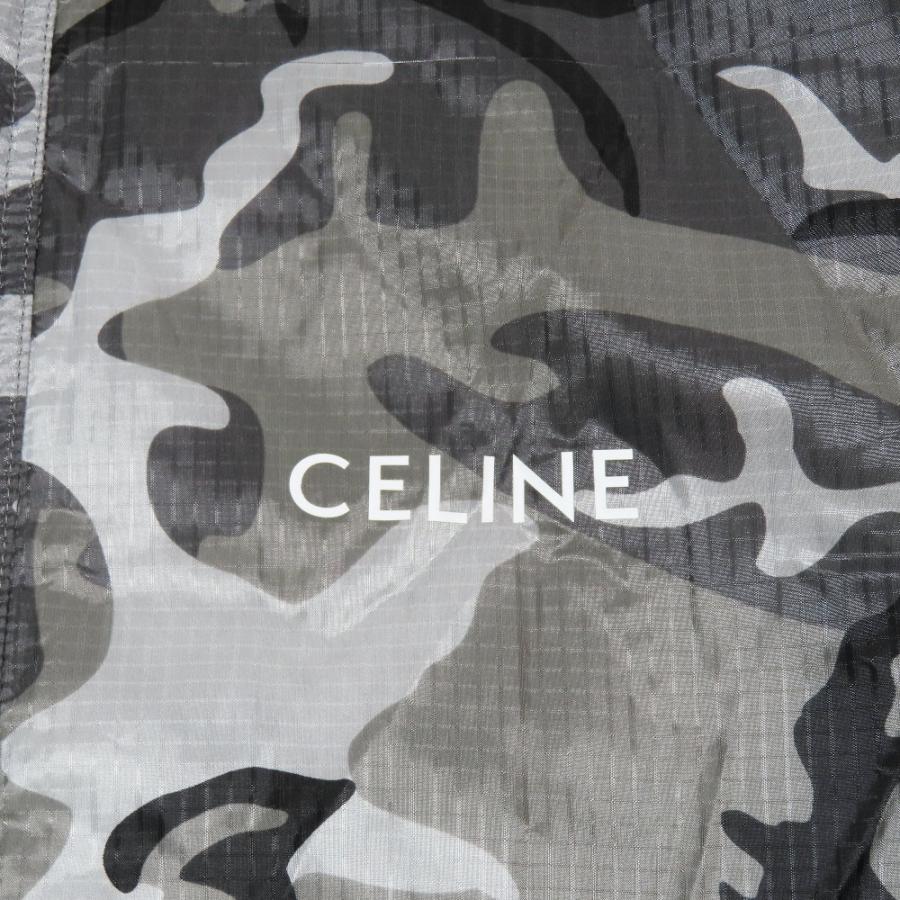 未使用 22AW CELINE セリーヌ エディ期 カモフラ プルオーバー ナイロンジャケット ウィンドブレーカー 44 グレー 2W732153Q メンズ 古着 中古 | CELINE | 08