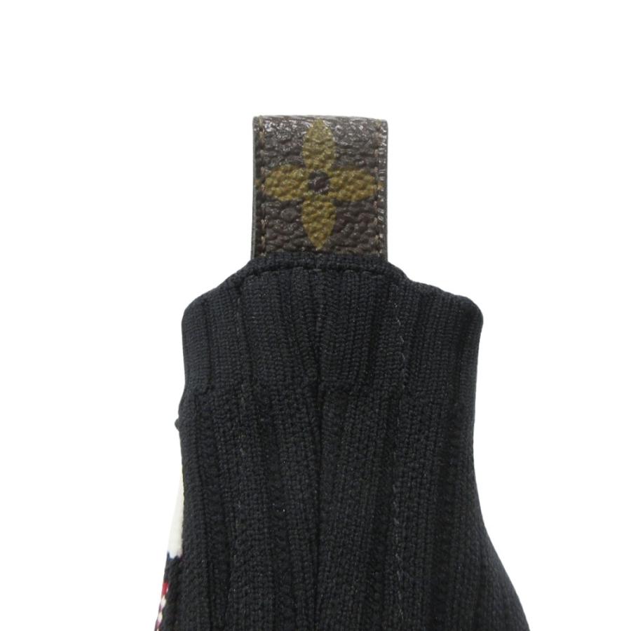 未使用 LOUIS VUITTON ルイヴィトン アフターゲーム ライン ソックス ニット スニーカー モノグラム ロゴ サイズ34.5 約22cm レディース 古着 中古_6