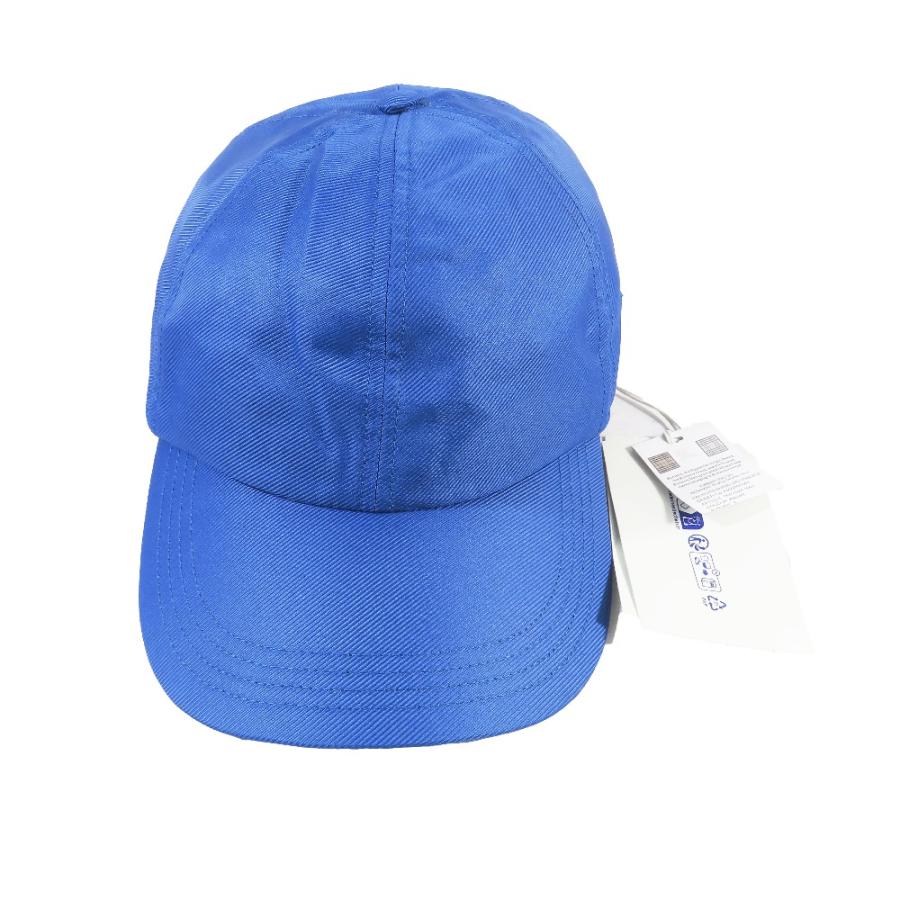未使用 BURBERRY バーバリー ダニエル・リー ナイロン ベースボール キャップ 帽子 ロゴ 刺繍 8077024 ブルー L メンズ レディース 古着 中古 | BURBERRY