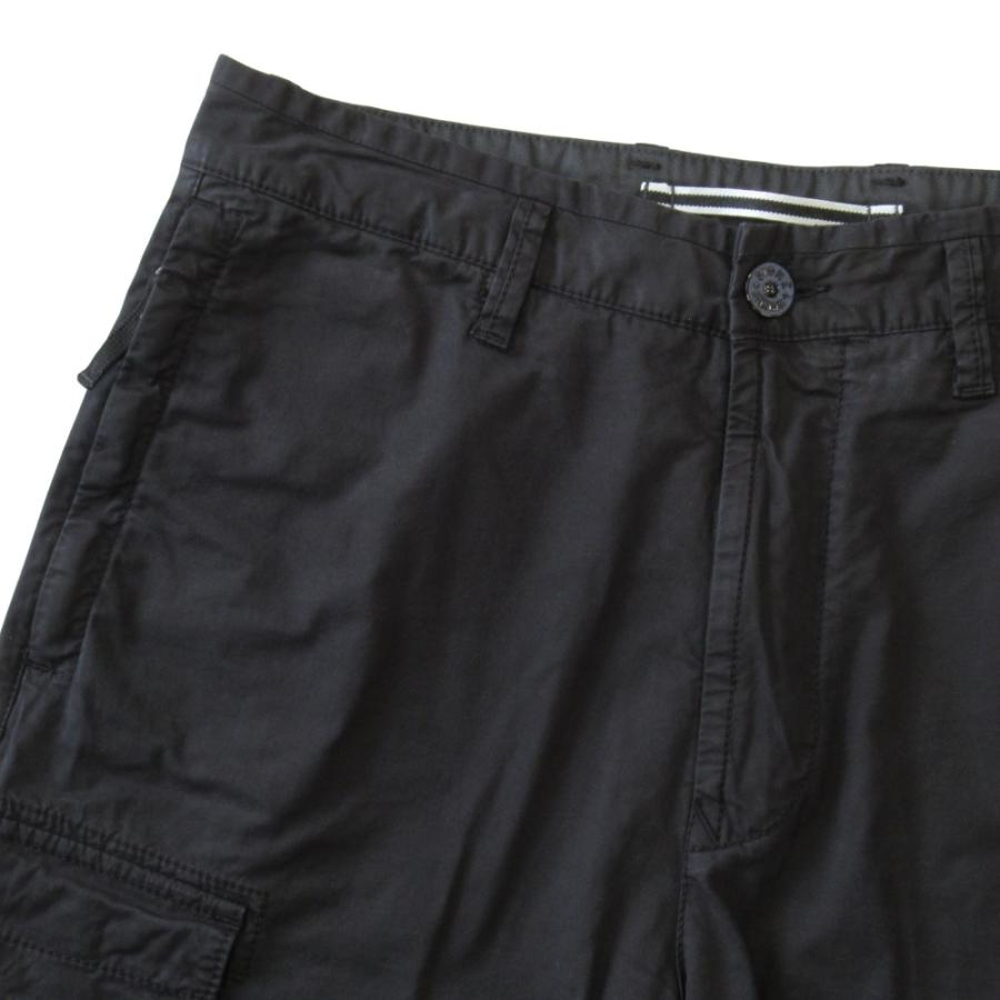 【未使用】ストーンアイランド カーゴ コンパスバッジ ロゴ ユーズドW30ブルー STONE ISLAND（ストーン アイランド） 美品 カーゴ パンツ コンパス